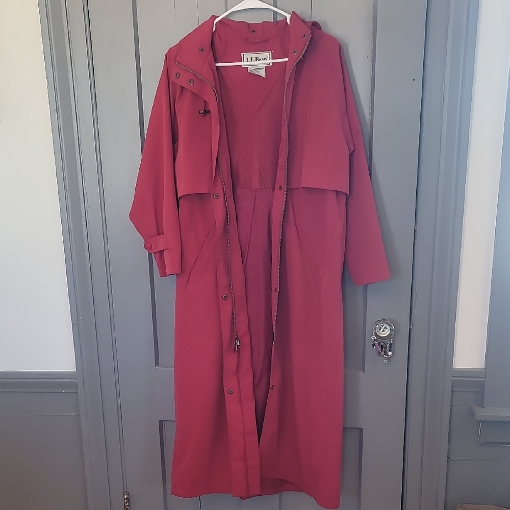 LL BEAN Long Jacket